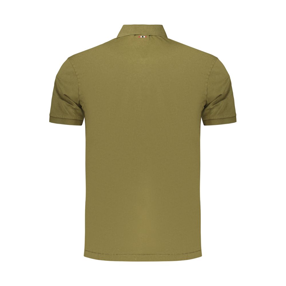 Polo Shirt Napapijri en Coton Vert pour Homme