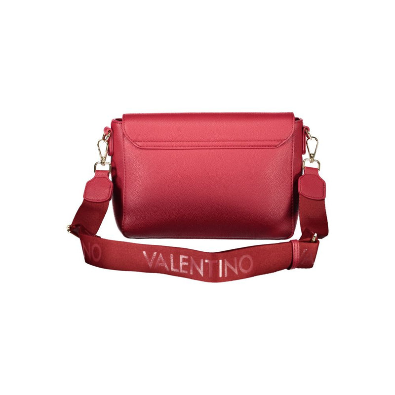 Mario Valentino Rosso Polyurethane Women's Bag - Chic & Sustainable