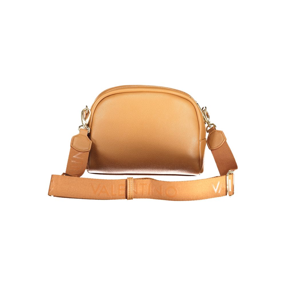 Mario Valentino Brown Polyurethane Women's Handbag