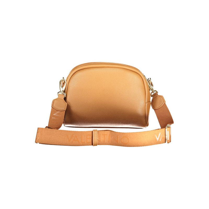 Mario Valentino Brown Polyurethane Women's Handbag