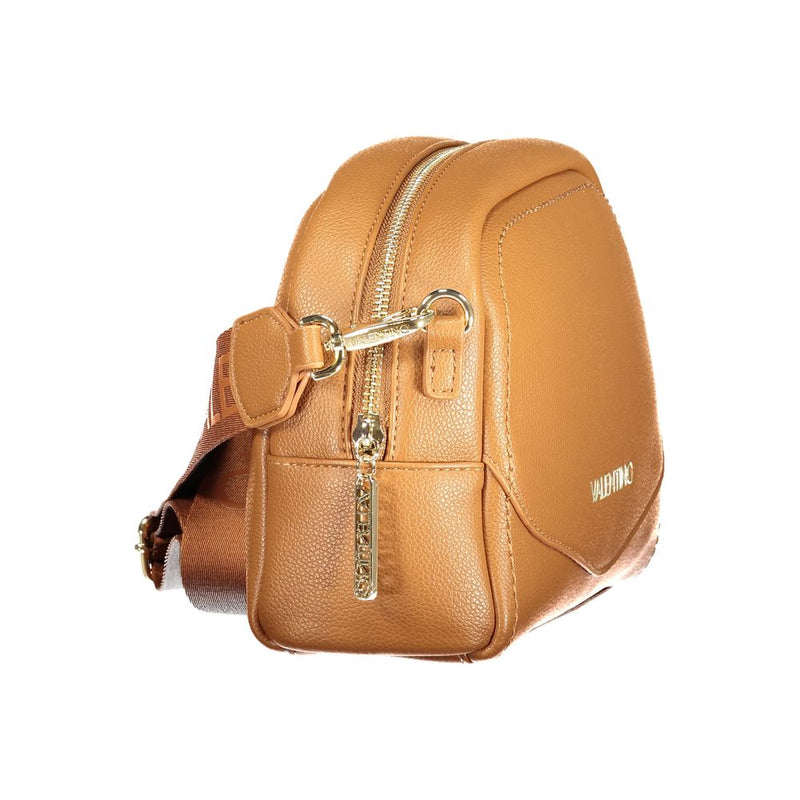 Mario Valentino Brown Polyurethane Women's Handbag