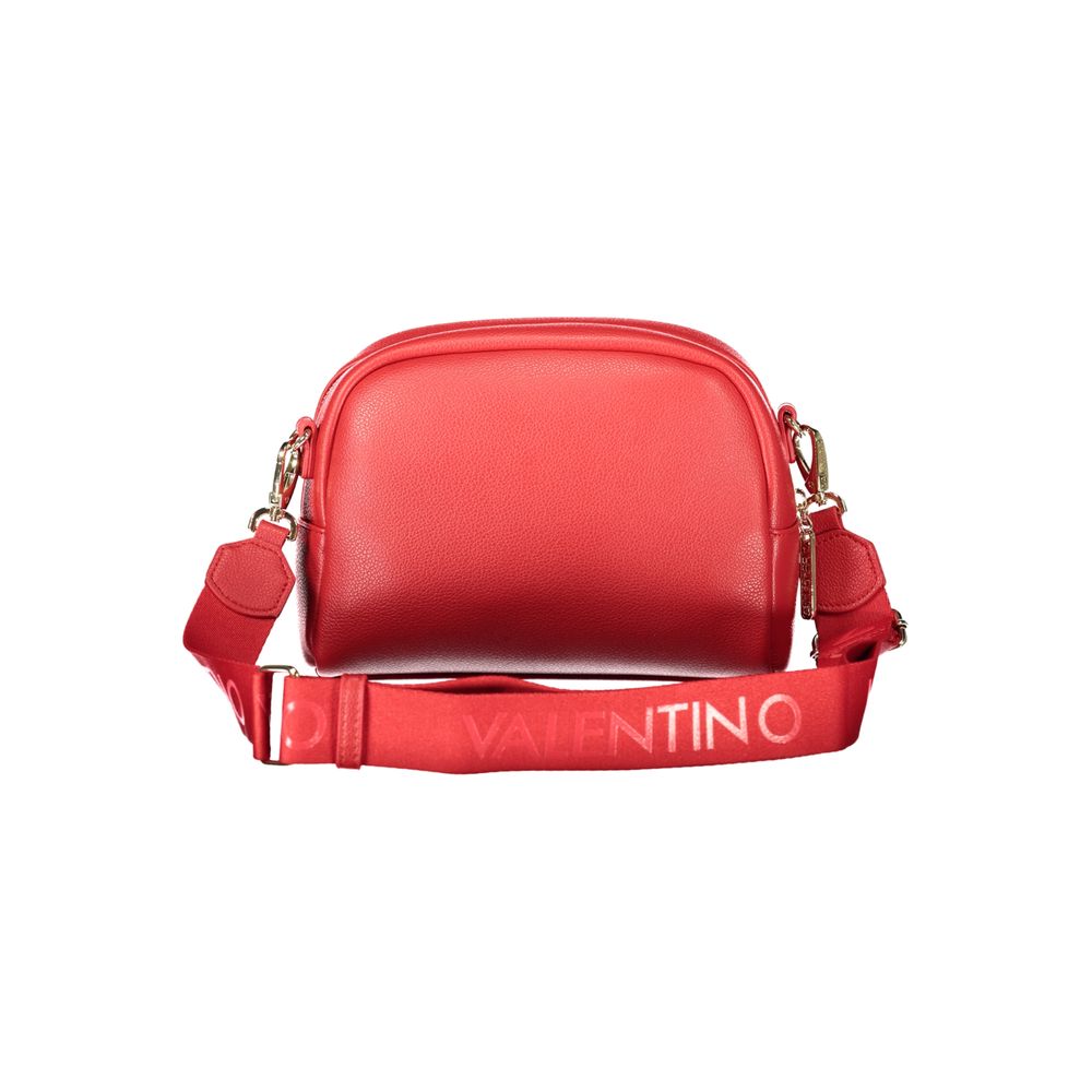Mario Valentino Rosso Polyurethane Women's Bag - Élégance et Fonctionnalité