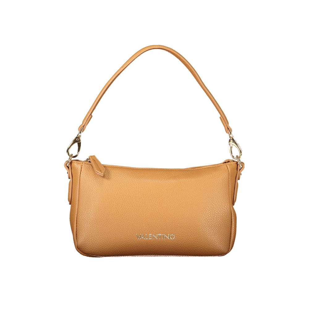 Mario Valentino Brown Polyurethane Women's Handbag