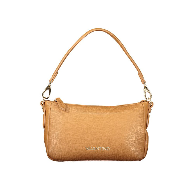 Mario Valentino Brown Polyurethane Women's Handbag