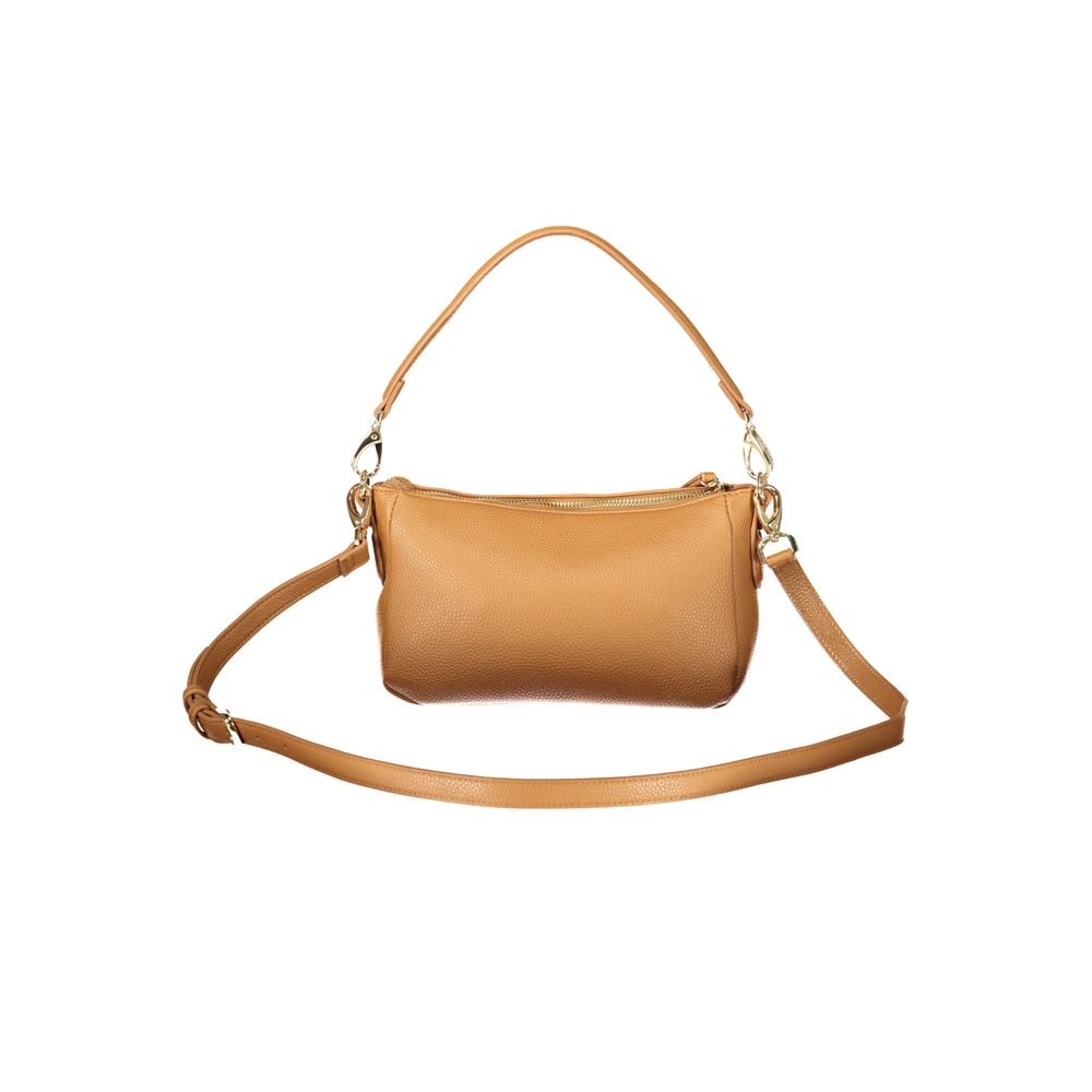 Mario Valentino Brown Polyurethane Women's Handbag
