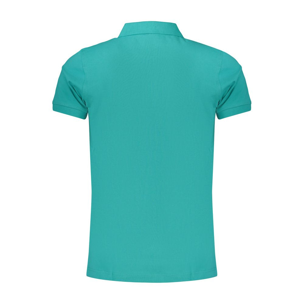 Polo en coton vert pour hommes Norway 1963