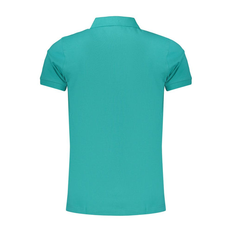 Polo en coton vert pour hommes Norway 1963