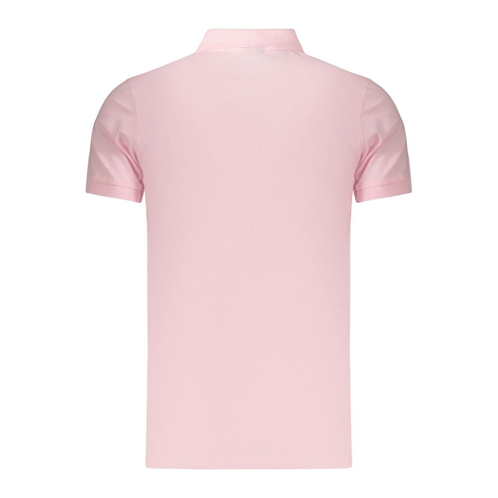 Polo Shirt en Coton Rose pour Homme - Norway 1963