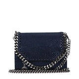 Stella McCartney Blue Leather Wallet - Eco Suede Design