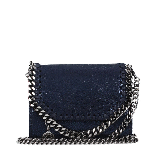 Stella McCartney Blue Leather Wallet - Eco Suede Design