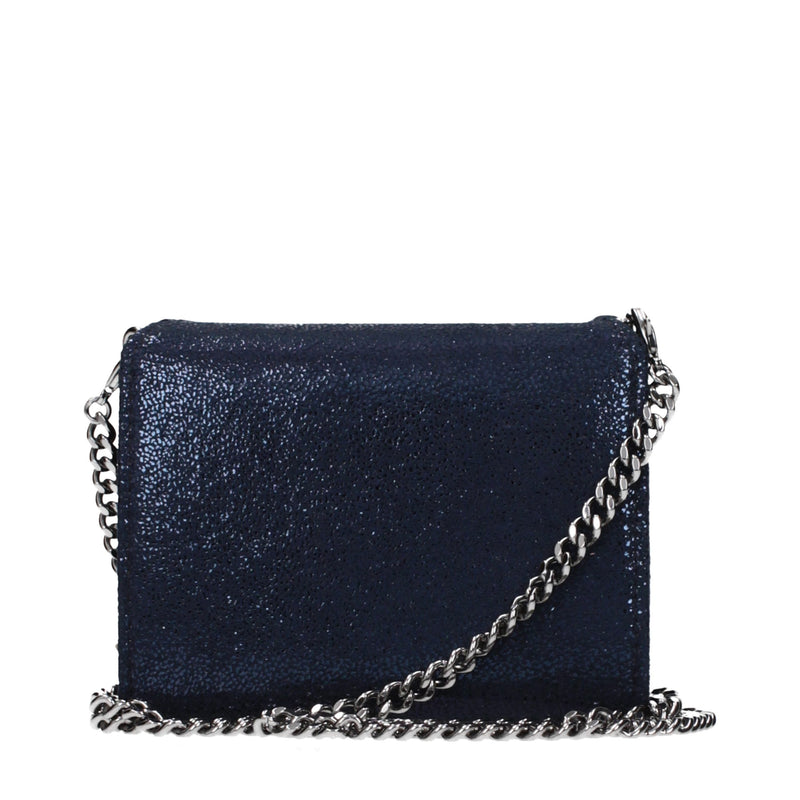 Stella McCartney Blue Leather Wallet - Eco Suede Design