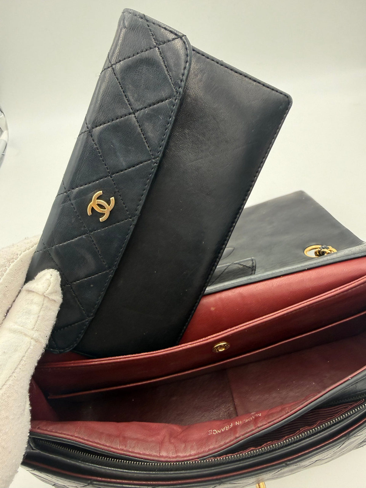 Chanel Timeless Classic Handbag with Removable Pouch