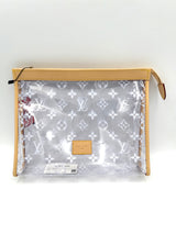 Louis Vuitton Monogram Transparent Pochette - Unisex Handbag