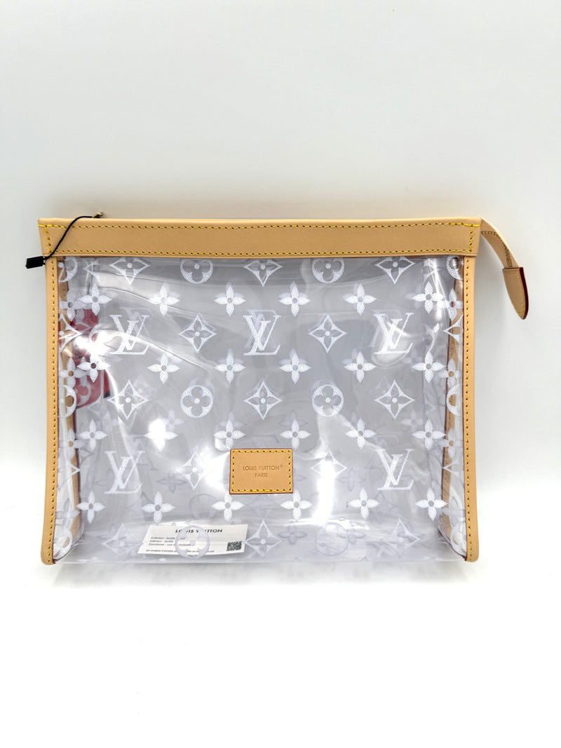 Louis Vuitton Monogram Transparent Pochette - Unisex Handbag