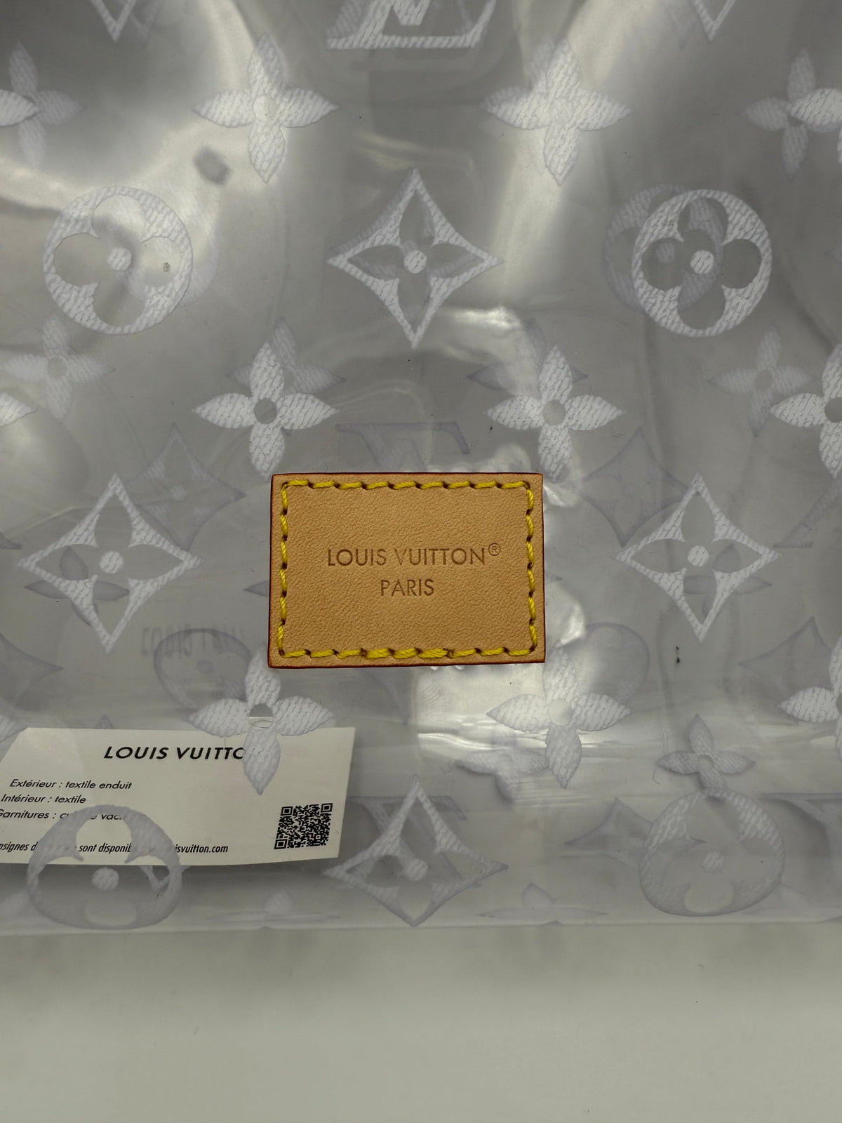 Louis Vuitton Monogram Transparent Pochette - Unisex Handbag