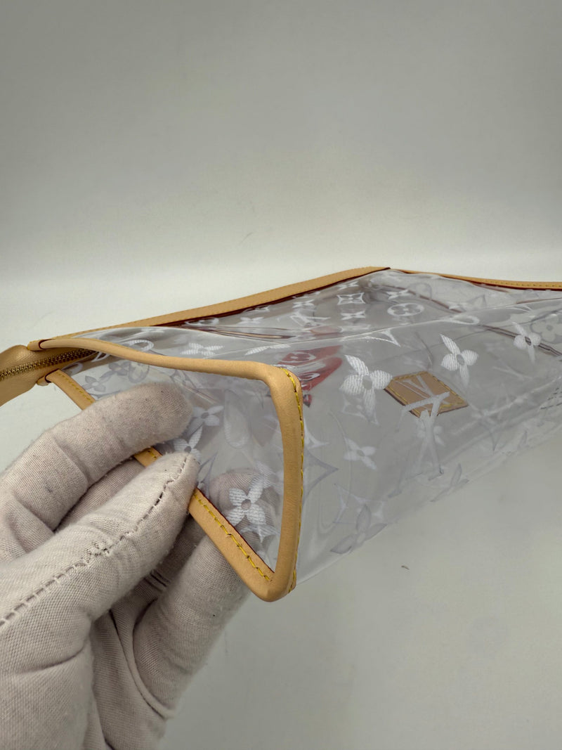 Louis Vuitton Monogram Transparent Pochette - Unisex Handbag