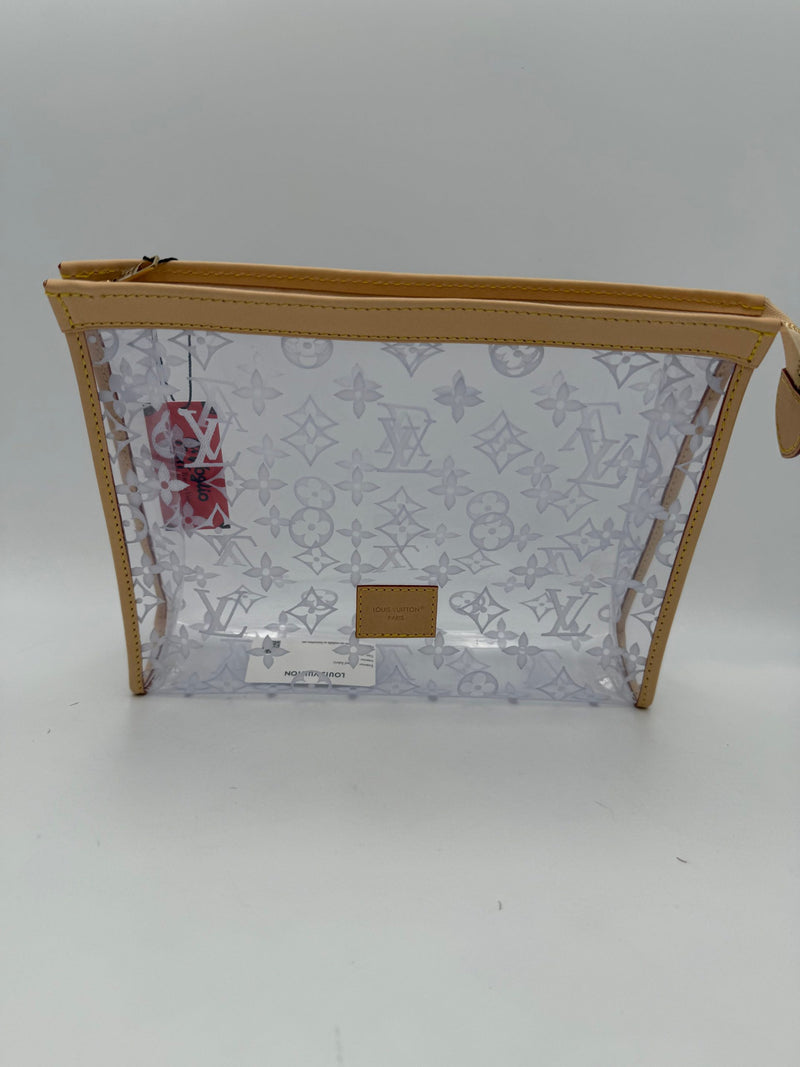 Louis Vuitton Monogram Transparent Pochette - Unisex Handbag
