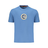 T-shirt Napapijri Azzurro en coton pour homme