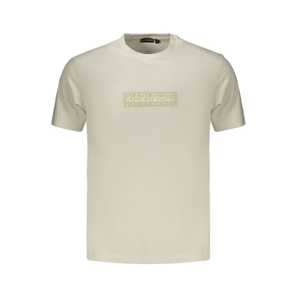 T-shirt Napapijri en coton blanc pour homme