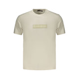 T-shirt Napapijri en coton blanc pour homme