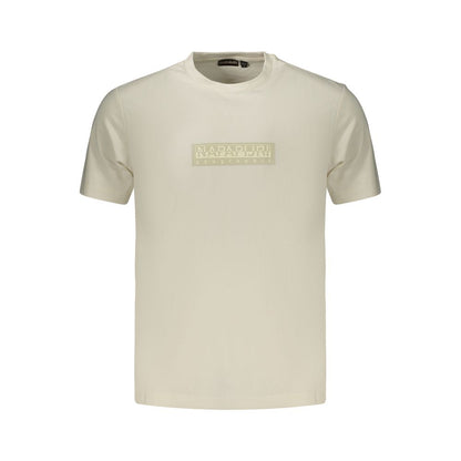 T-shirt Napapijri en Coton Blanc pour Homme
