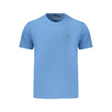 T-shirt Napapijri Azzurro en Coton pour Homme