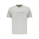 T-shirt Napapijri en coton gris pour homme