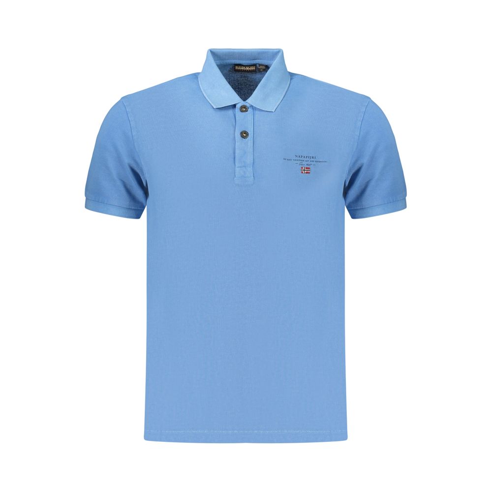 Napapijri Azzurro Polo en Coton pour Homme