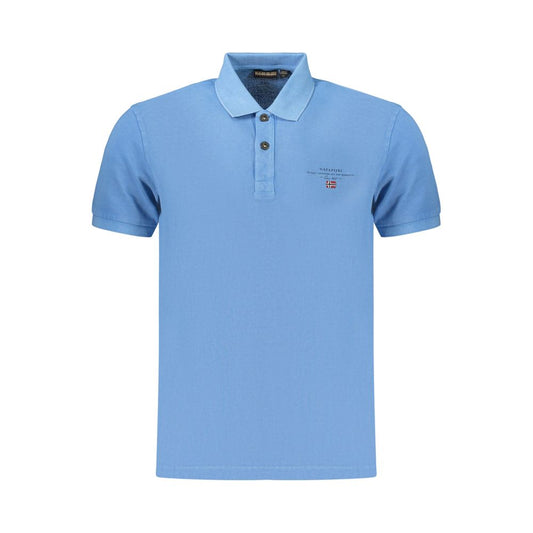 Napapijri Azzurro Polo en Coton pour Homme