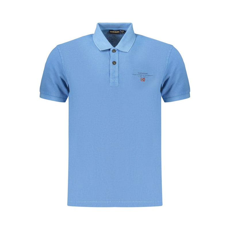 Napapijri Azzurro Polo en Coton pour Homme