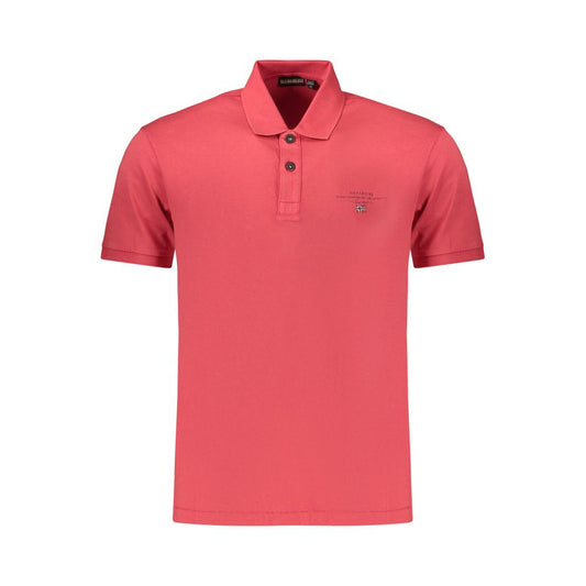 Napapijri Rosso Polo en Coton pour Homme