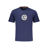 Napapijri Blue Cotton Men's T-Shirt - Effortless Style