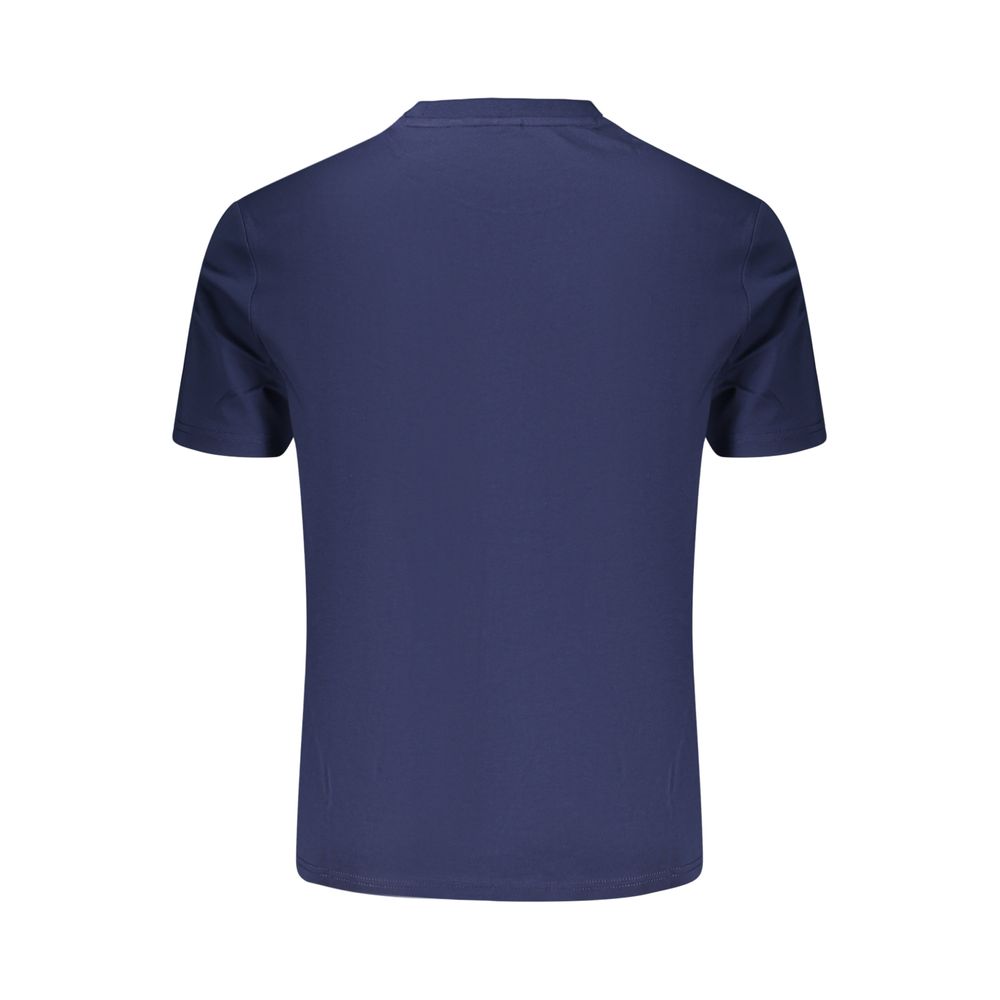 Napapijri Blue Cotton Men's T-Shirt - Effortless Style