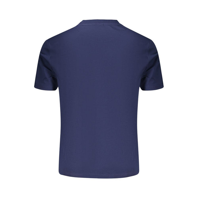 Napapijri Blue Cotton Men's T-Shirt - Modern Casual Style
