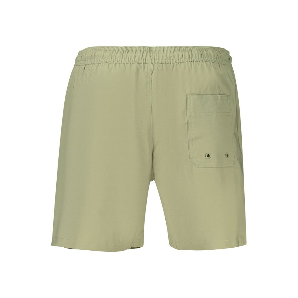 Calvin Klein Green Polyester Men's Swim Short - Stylish & Comfortable