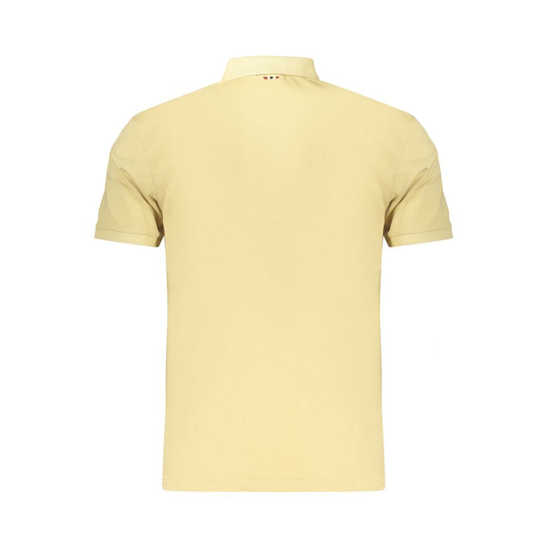 Napapijri Beige Cotton Men's Polo - Stylish & Comfortable