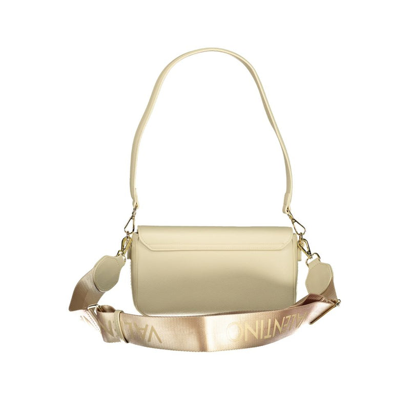 Mario Valentino Beige Polyurethane Women's Handbag
