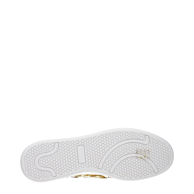 Versace White Leather Sneakers for Men