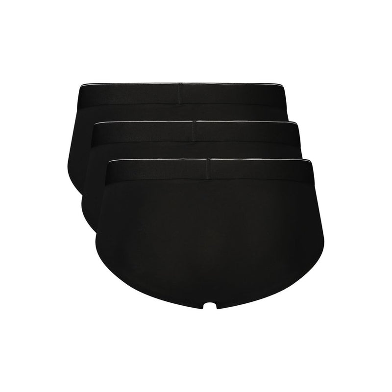Calvin Klein Black Cotton Men's Underwear - Comfortable Briefs