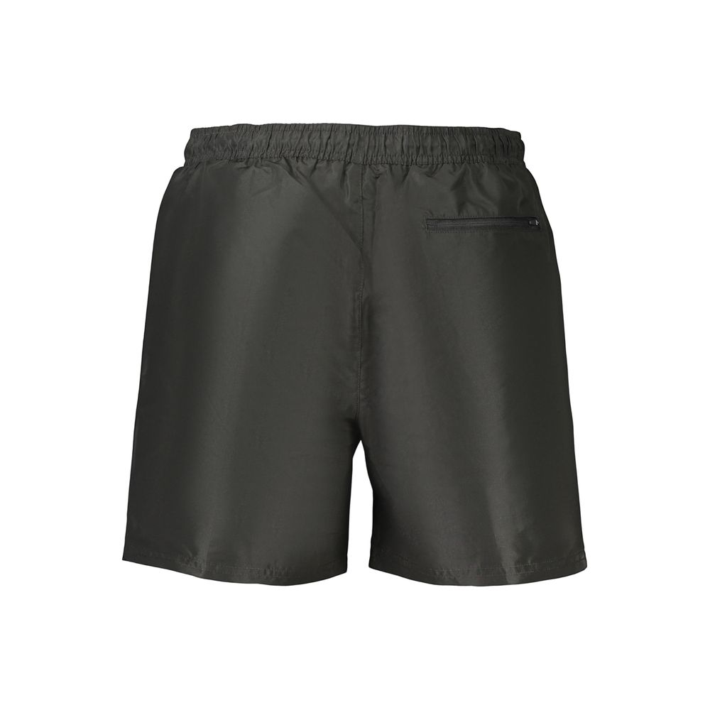 Calvin Klein Black Polyester Men's Swim Boxer Shorts