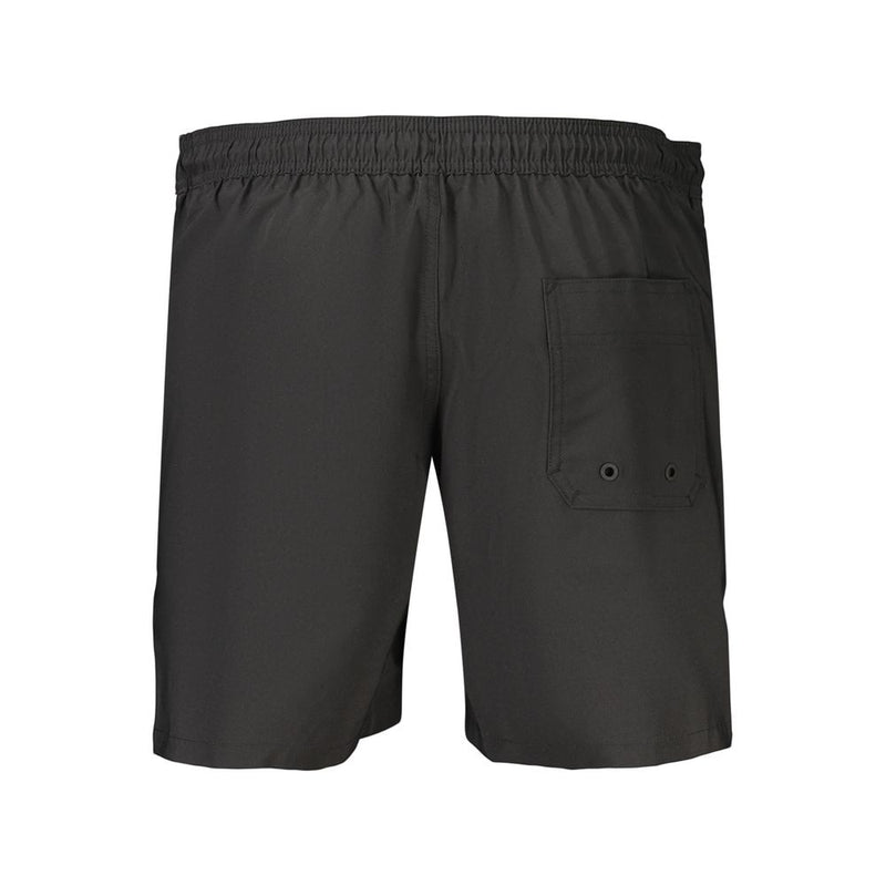 Calvin Klein Nero Polyester Men's Boxer Shorts - Black