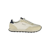 Blauer Bianco Polyester Men's Sneaker - White