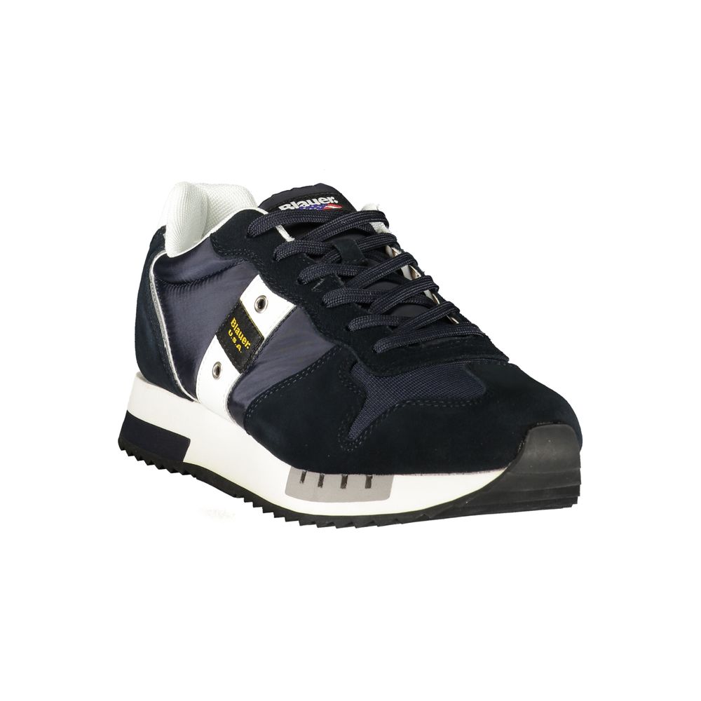 Blauer Blue Polyurethane Men's Sneaker - Stylish & Comfortable