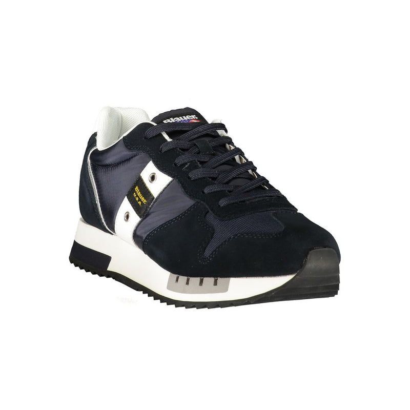 Blauer Blue Polyurethane Men's Sneaker - Stylish & Comfortable