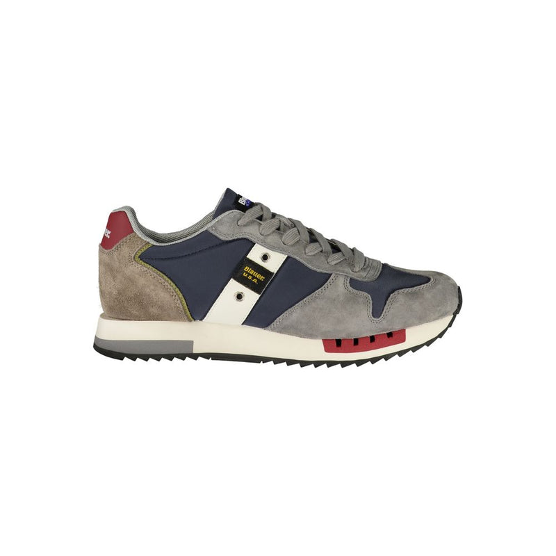 Blauer Blue Polyurethane Men's Sneaker - Stylish & Comfortable