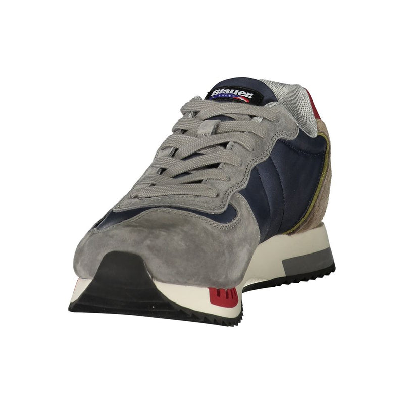 Blauer Blue Polyurethane Men's Sneaker - Stylish & Comfortable