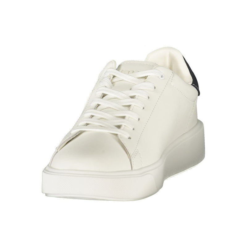 Blauer White Polyurethane Men's Sneaker - Stylish & Comfortable