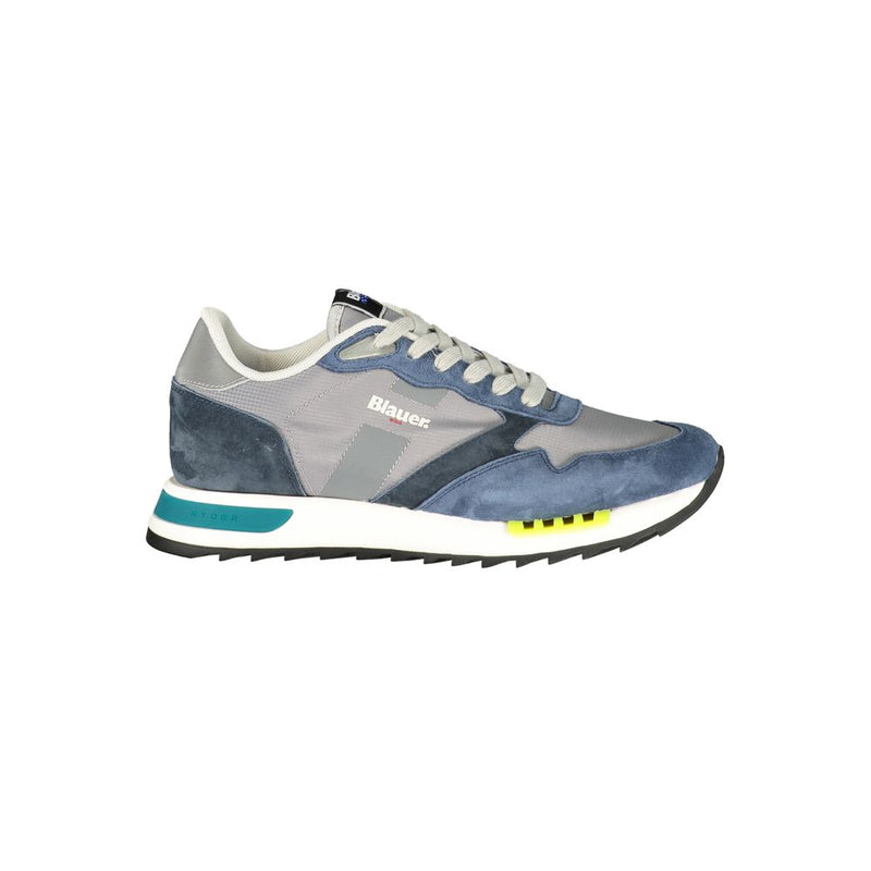 Blauer Blue Polyester Men's Sneaker - Stylish Athletic Footwear