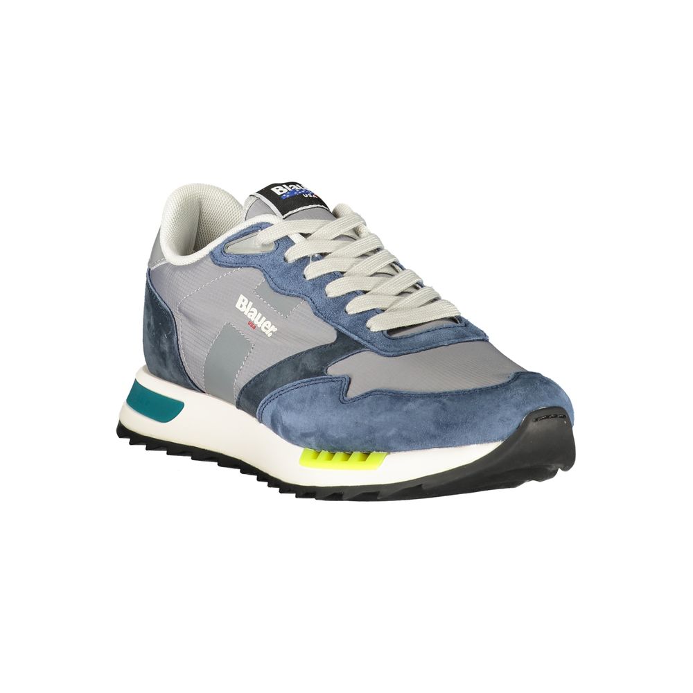 Blauer Blue Polyester Men's Sneaker - Stylish Athletic Footwear
