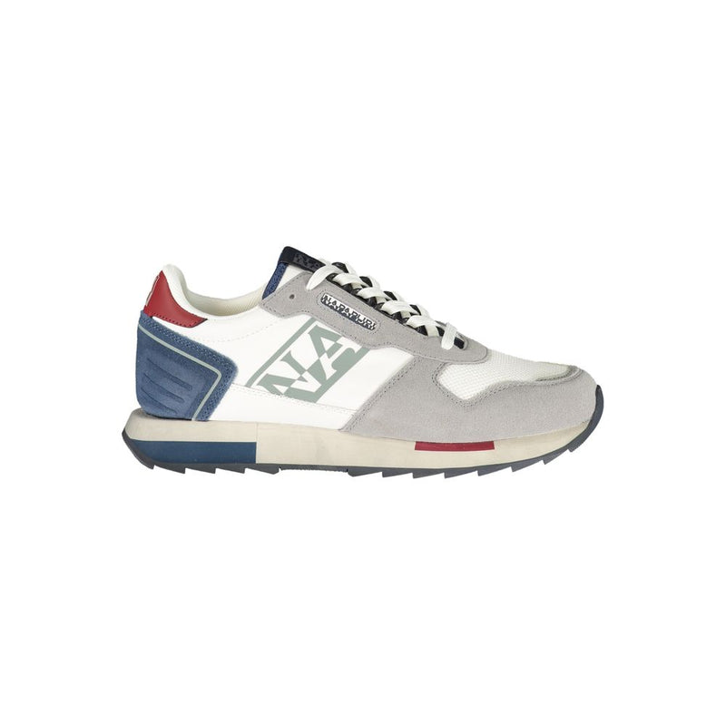 Napapijri White Polyester Men's Sneaker - Stylish & Comfortable